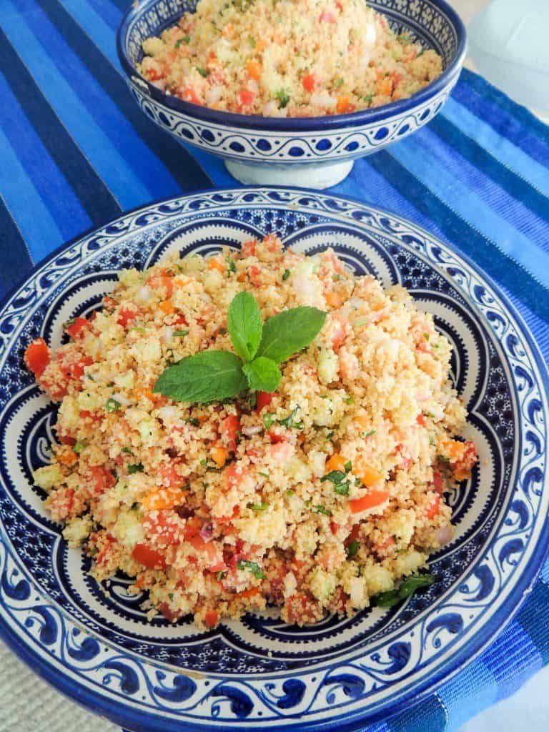 My homemade Lebanese tabbouleh