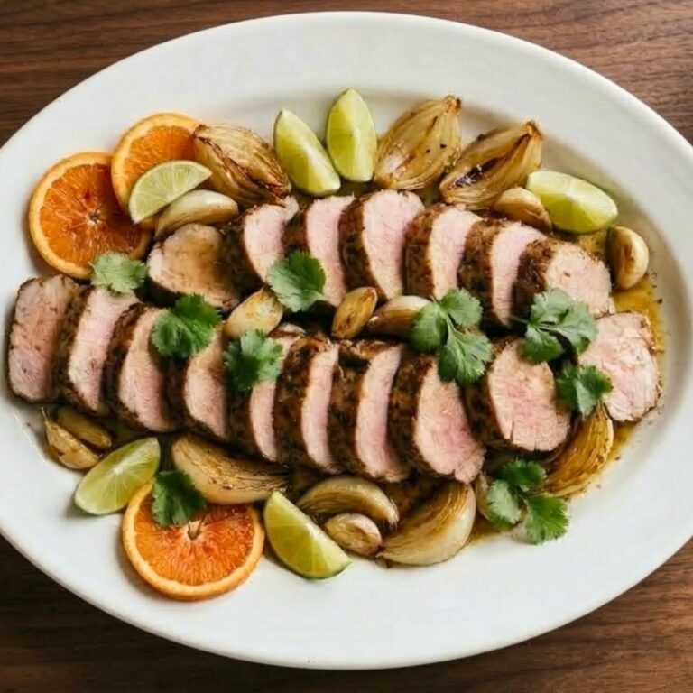 High-Protein Dominican Puerco Asado - Tenderloin Style