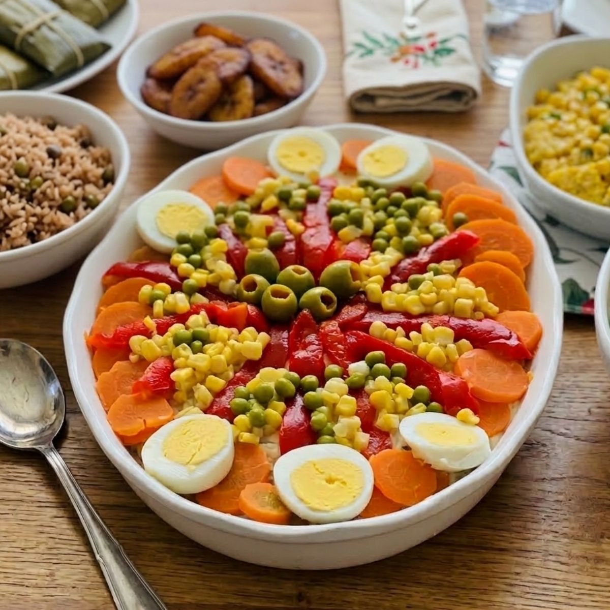 Ensalada rusa Dominicana