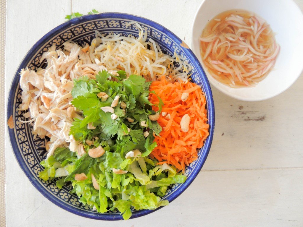 Vietnamese Chicken Salad - The Petit Gourmet