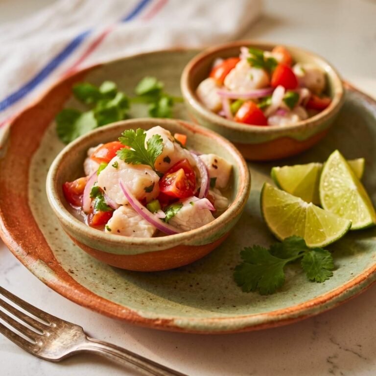 Dominican Fish Ceviche with Naranja