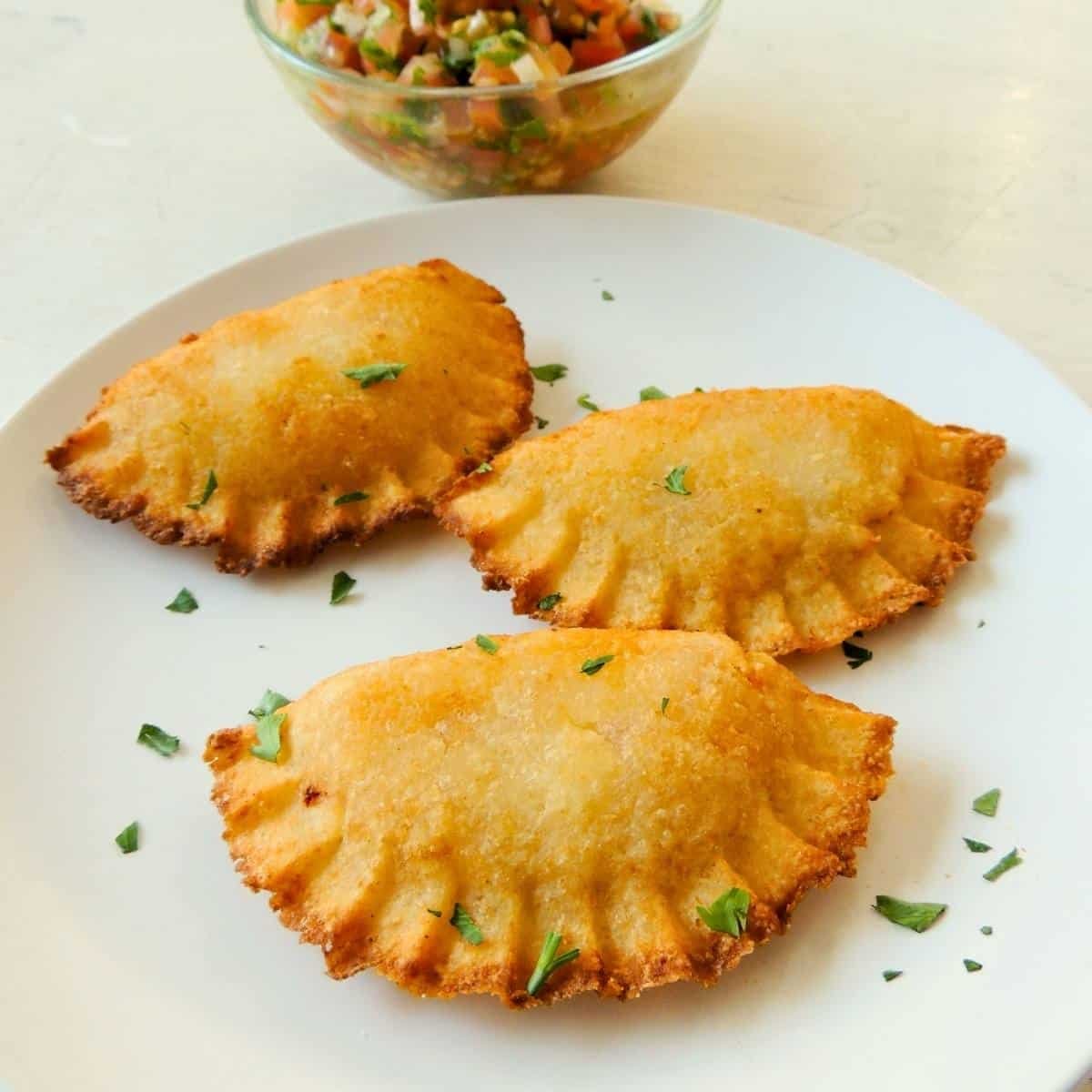 Protein-Forward Dominican Yucca Empanadas (Catibias)