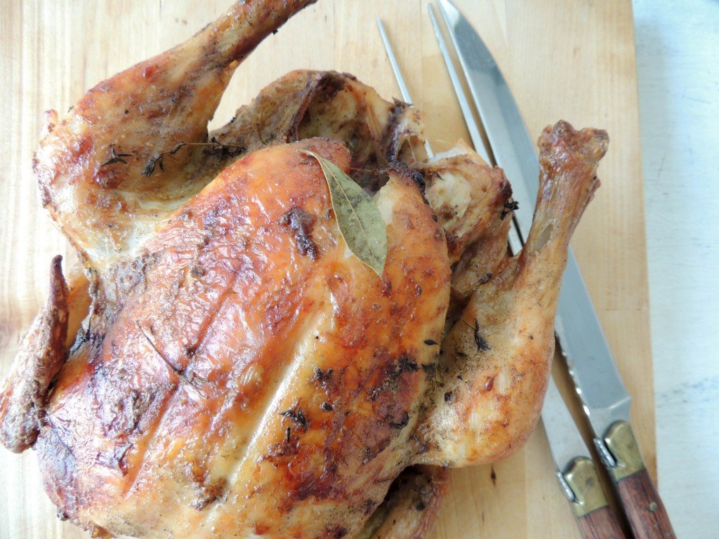 Easy rosated chicken - The Petit Gourmet