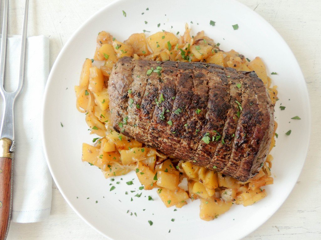 Roasted beef and potatoes - The Petit Gourmet