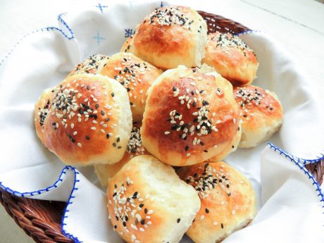 Homemade slider buns