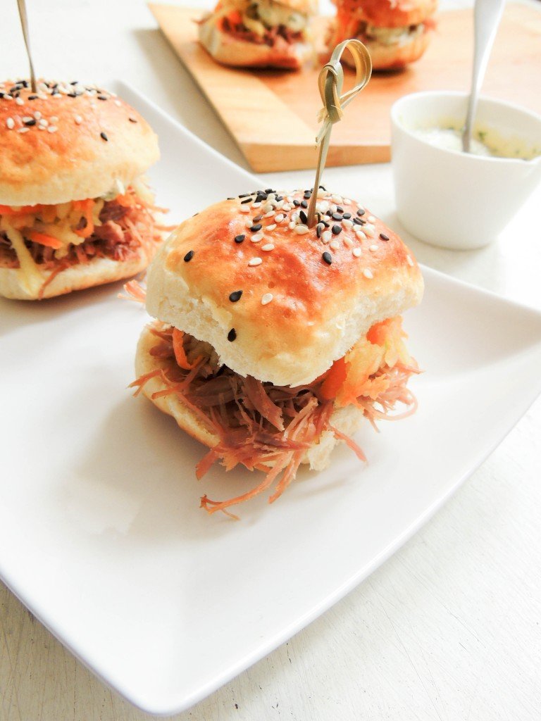 Duck confit sliders #weekdaysupper - The Petit Gourmet
