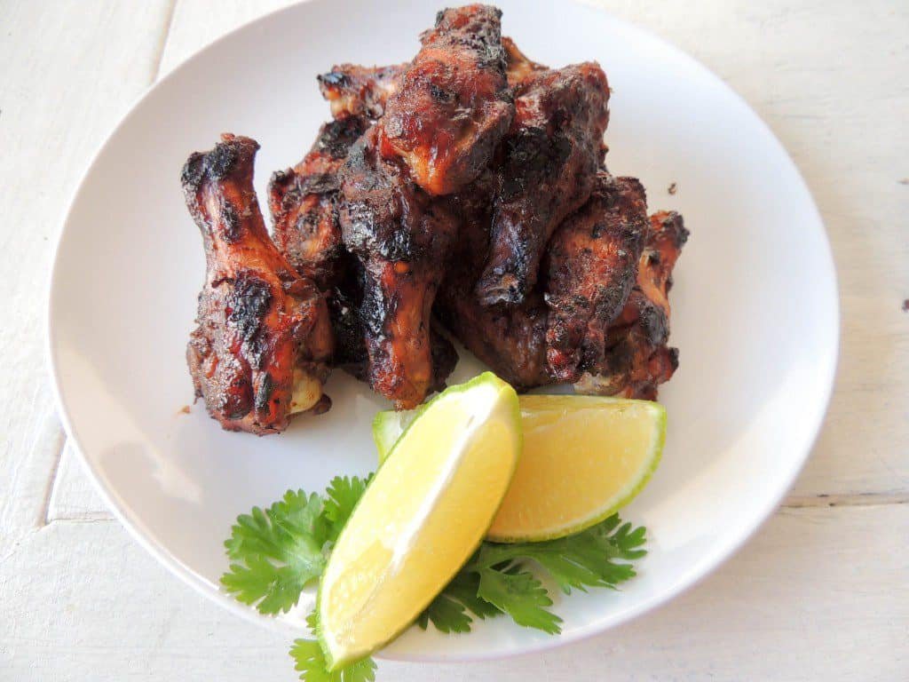  Alitas de pollo a la parrilla con pimentón ahumado y azúcar morena - The Petit Gourmet