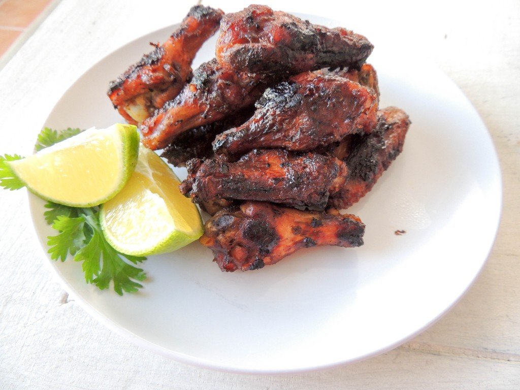 BBQ Brown sugar & smoked paprika wings - The Petit Gourmet