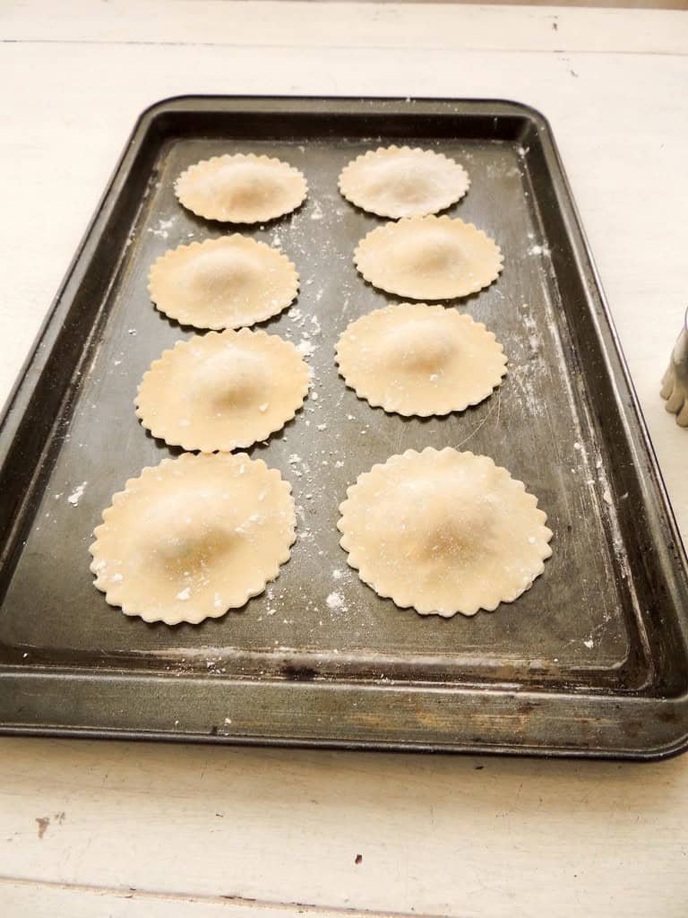Duck confit ravioli - The Petit Gourmet