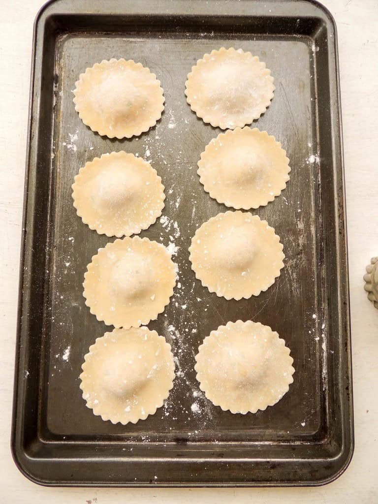 Duck confit ravioli - The Petit Gourmet