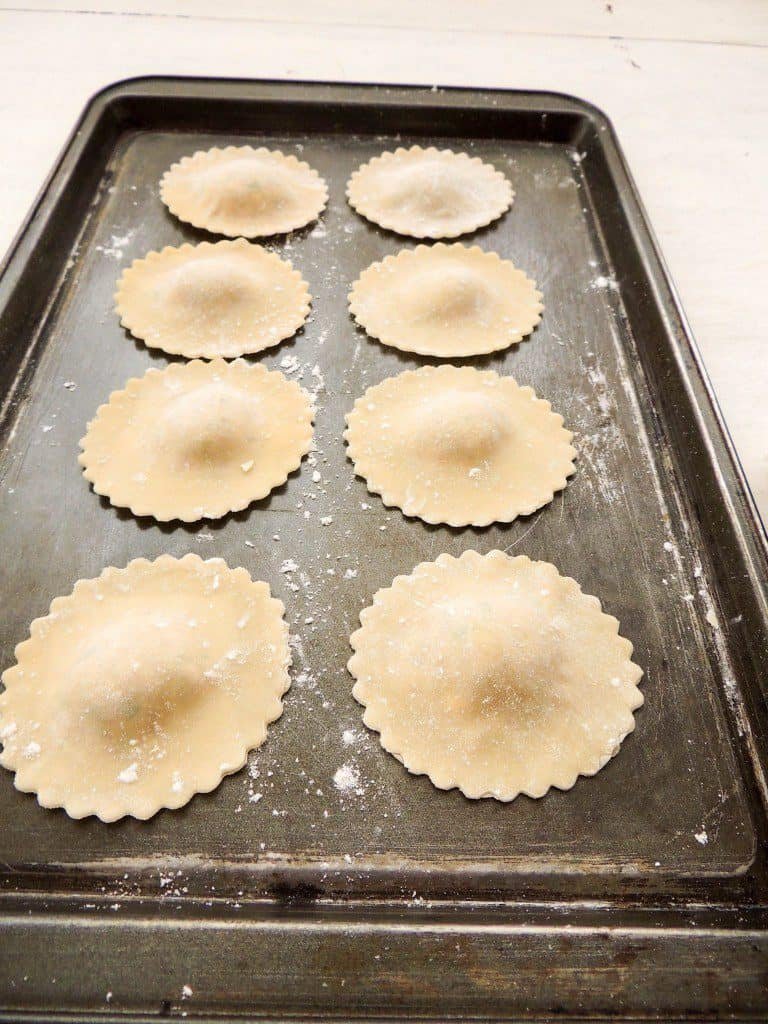 Duck confit ravioli - The Petit Gourmet