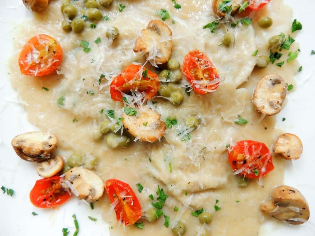 Duck confit ravioli - The Petit Gourmet