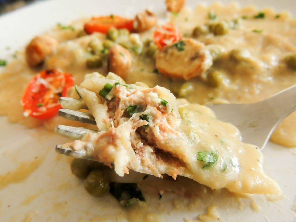 Duck confit ravioli - The Petit Gourmet