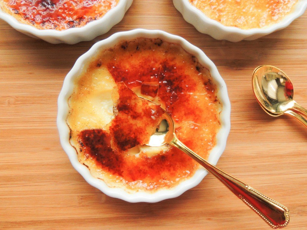 Vanilla bean Crème brûlée - The Petit Gourmet