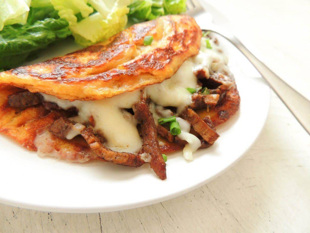 Cachapas or corn pancakes - The Petit Gourmet