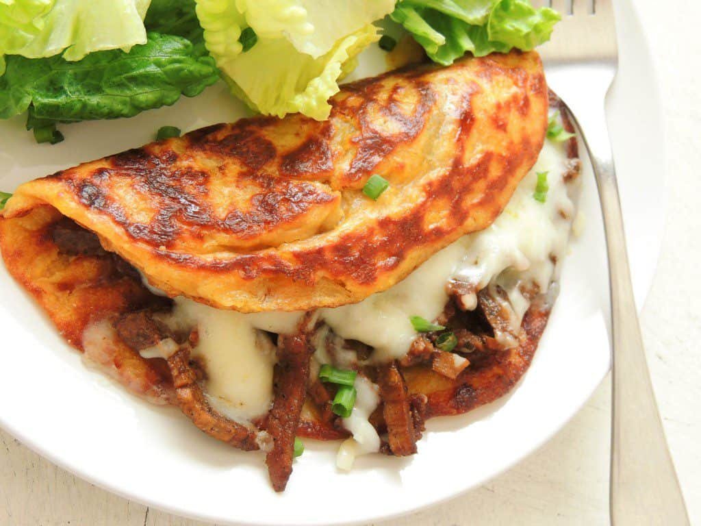 Cachapas or corn pancakes - The Petit Gourmet