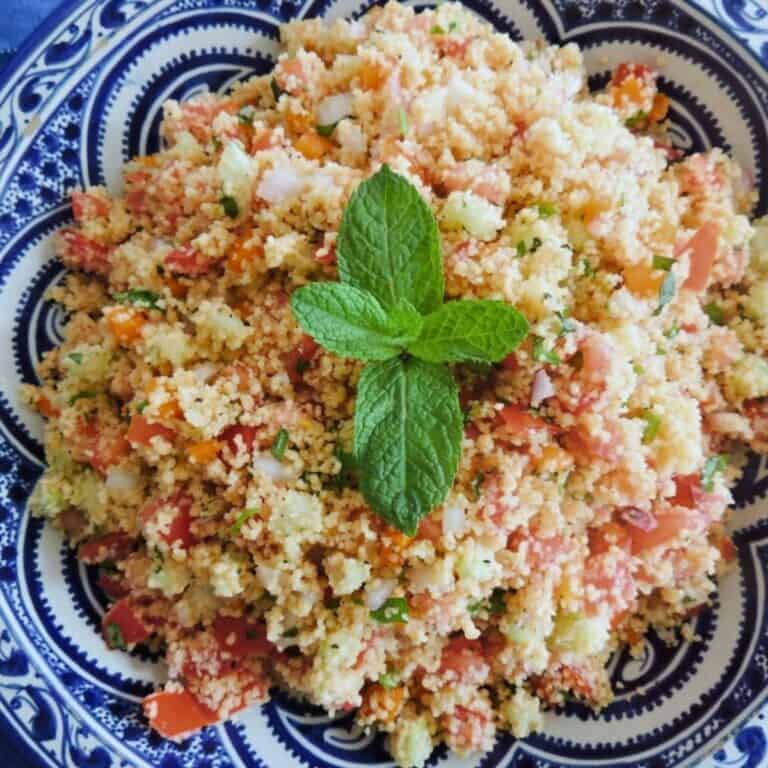 My Homemade Lebanese Tabbouleh (Couscous Tabbouleh)
