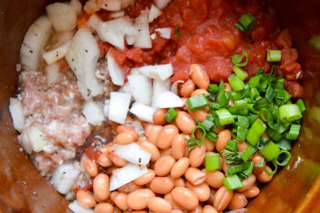 Easy crock pot turkey chili - The Petit Gourmet