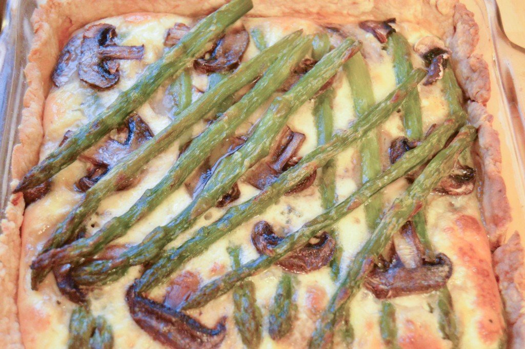 Roasted veggies quiche - The Petit Gourmet