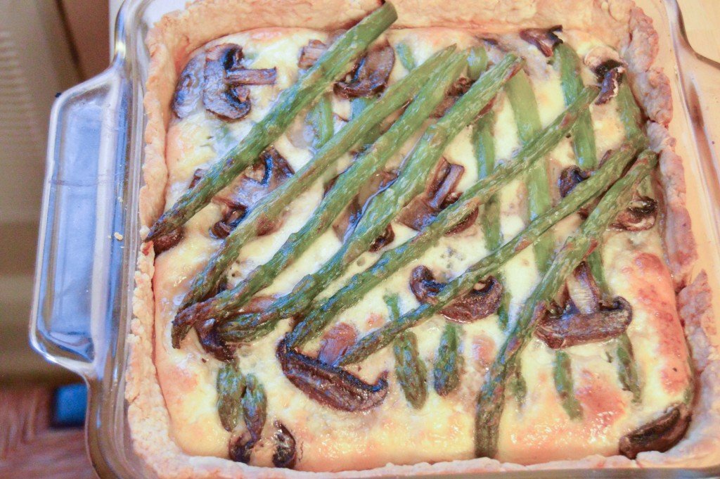 Roasted veggies quiche - The Petit Gourmet