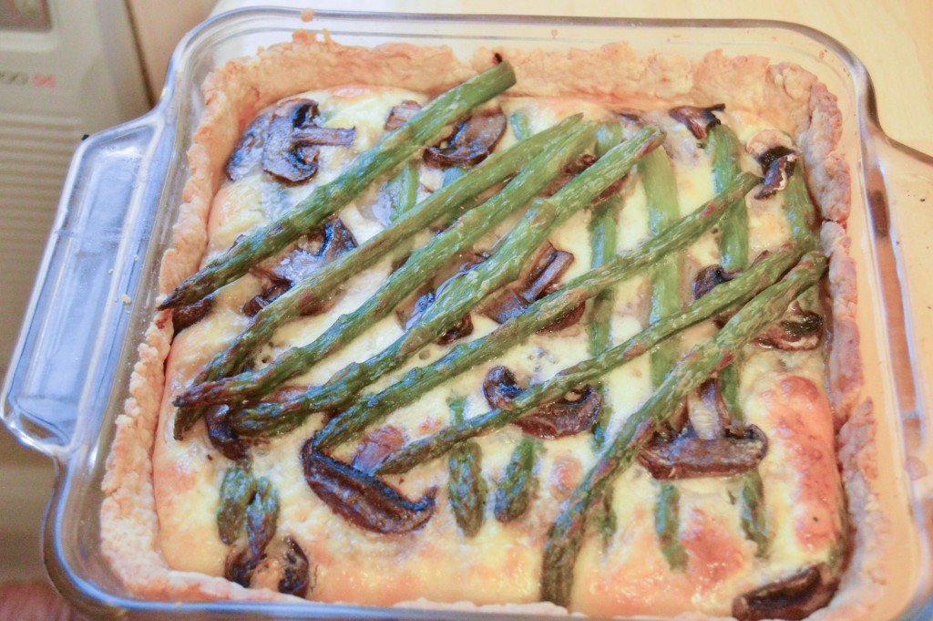 Roasted veggies quiche - The Petit Gourmet