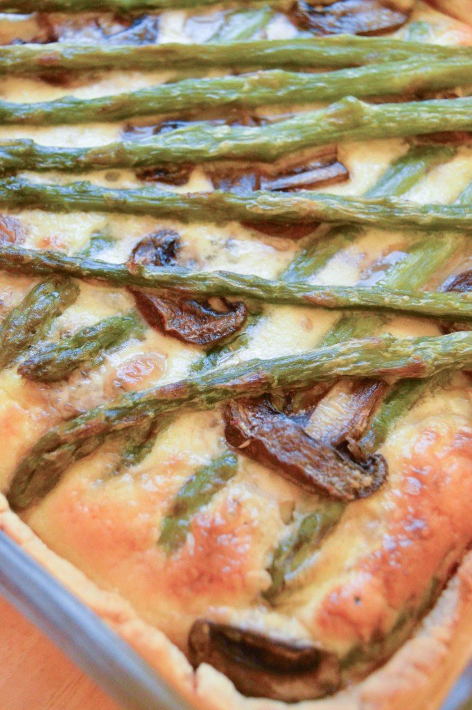 Roasted veggies quiche - The Petit Gourmet