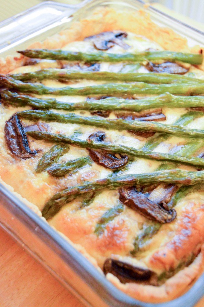 Roasted veggies quiche - The Petit Gourmet