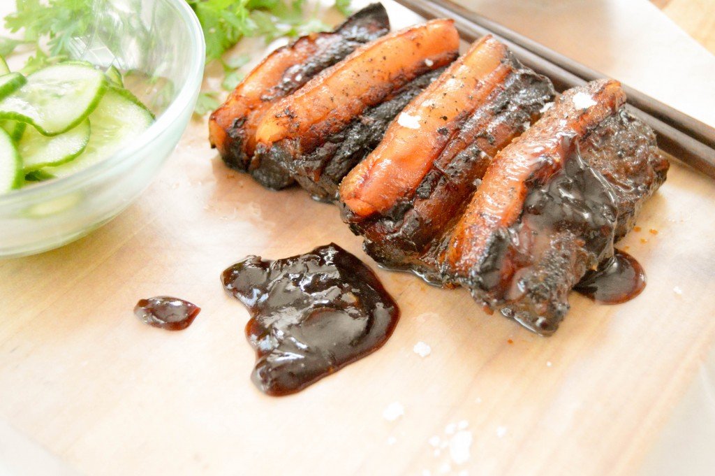 Char Siu Style pork belly - The Petit Gourmet