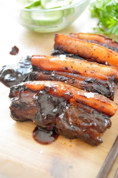 Char Siu Style pork belly
