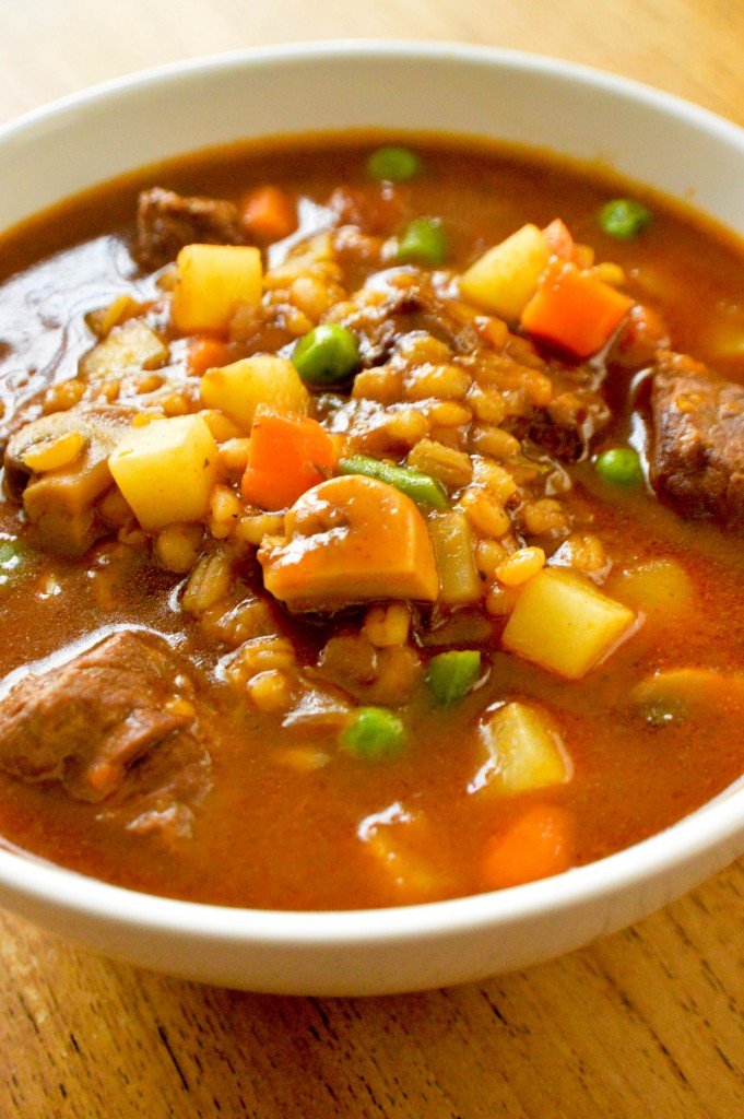 Beef and barley stew