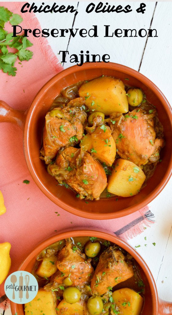 Chicken, olives & preserved lemon tajine
