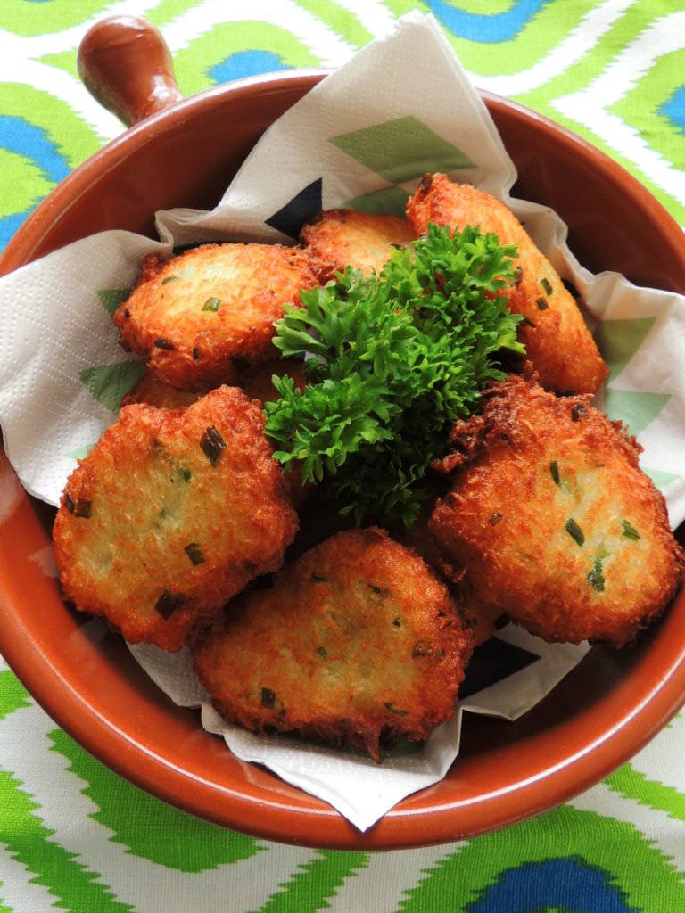 Arepitas de Yuca (Cassava fritters)