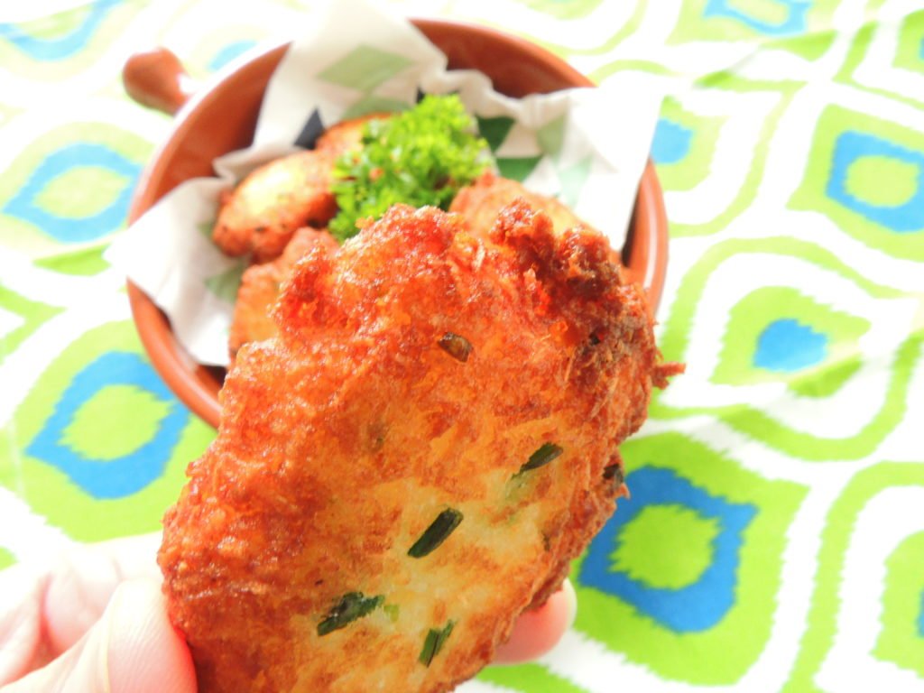 Arepitas de Yuca (Cassava fritters)
