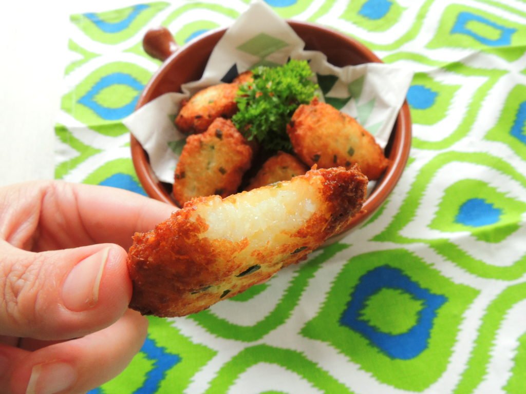 Arepitas de Yuca (Cassava fritters)
