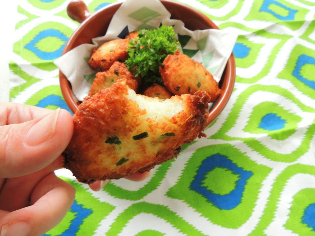 Arepitas de Yuca (Cassava fritters)