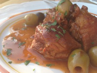 Saute de veau aux olives