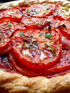 Tarte fine de tomates