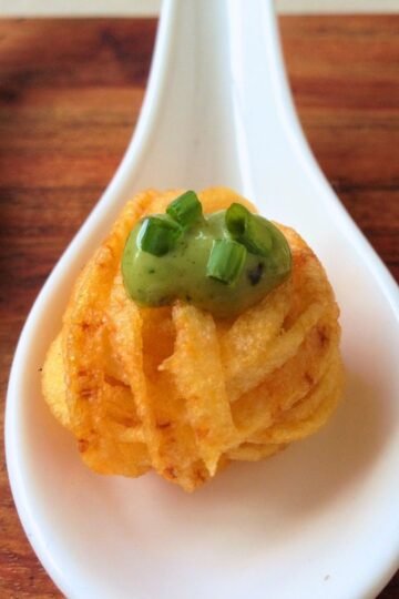 Air fryer cod and potato bites 11 High-Protein Cod and Potato Bites with Basil Pesto Mayo