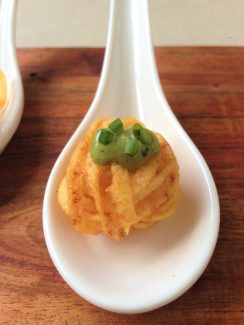 Bocaditos de papas y bacalao para la cuaresma