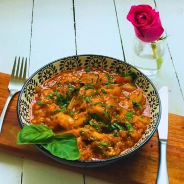 Dominican Berenjena Guisada - The Stewed Eggplant Recipe With Macros