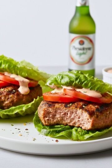 Chimichurri Turkey Burgers