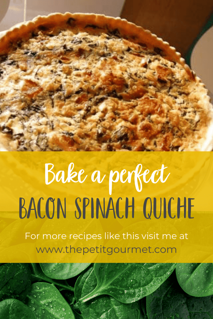 Bacon Spinach Quiche (High-Protein, Bakery Classic)