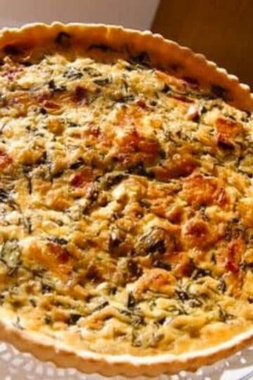 Bacon Spinach Quiche