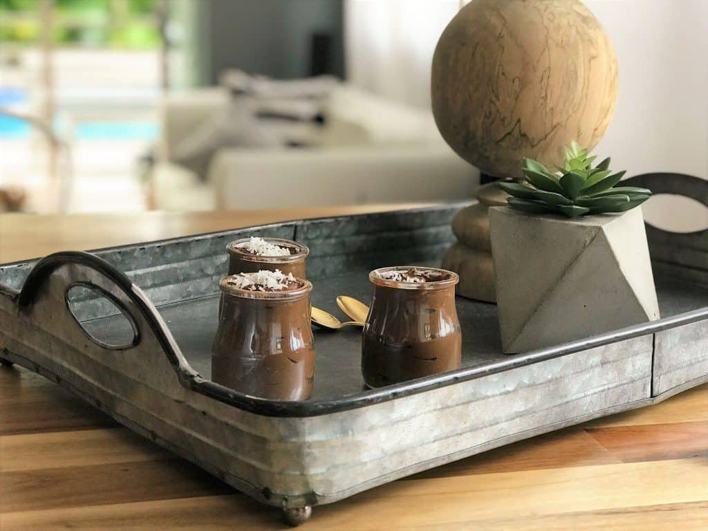 Chocolate Coconut Avocado Mousse