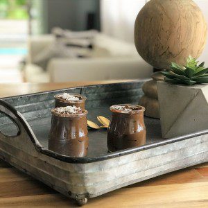 Chocolate Coconut Avocado Mousse