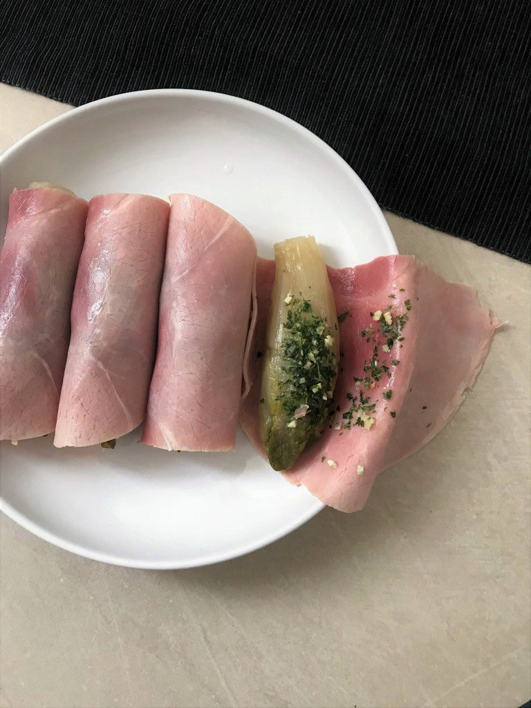 Braised Belgian endive