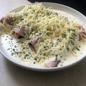 Endives with ham and cheese