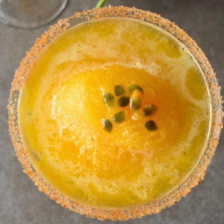 sugar free passion fruit margarita
