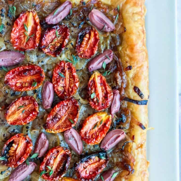Onion French Tart (Pissaladière): A Taste of Nice
