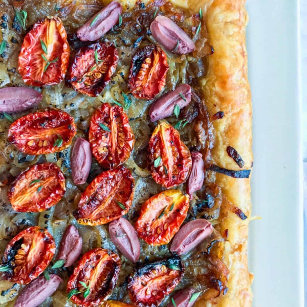 Onion French Tart (Pissaladière): A Taste of Nice